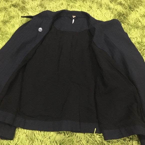 Free People A-Line Military Jacket Size XS - Picture 4 of 10